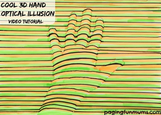 540x388 How To Draw A Hand - Hand Drawing Illusion