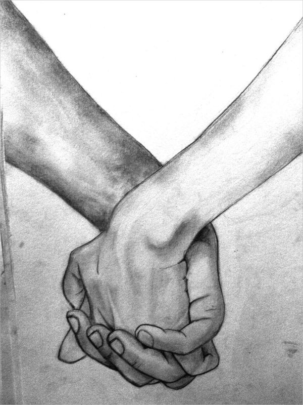 600x800 Hand Drawing - Hand Drawing Pic