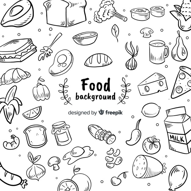626x626 Hand Drawn Food Vectors, Photos And Free Download - Hand Drawing Pictures