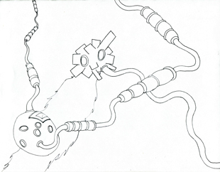 310x242 Creative Hand Drawings In My Secret World - Hand Drawing Pictures