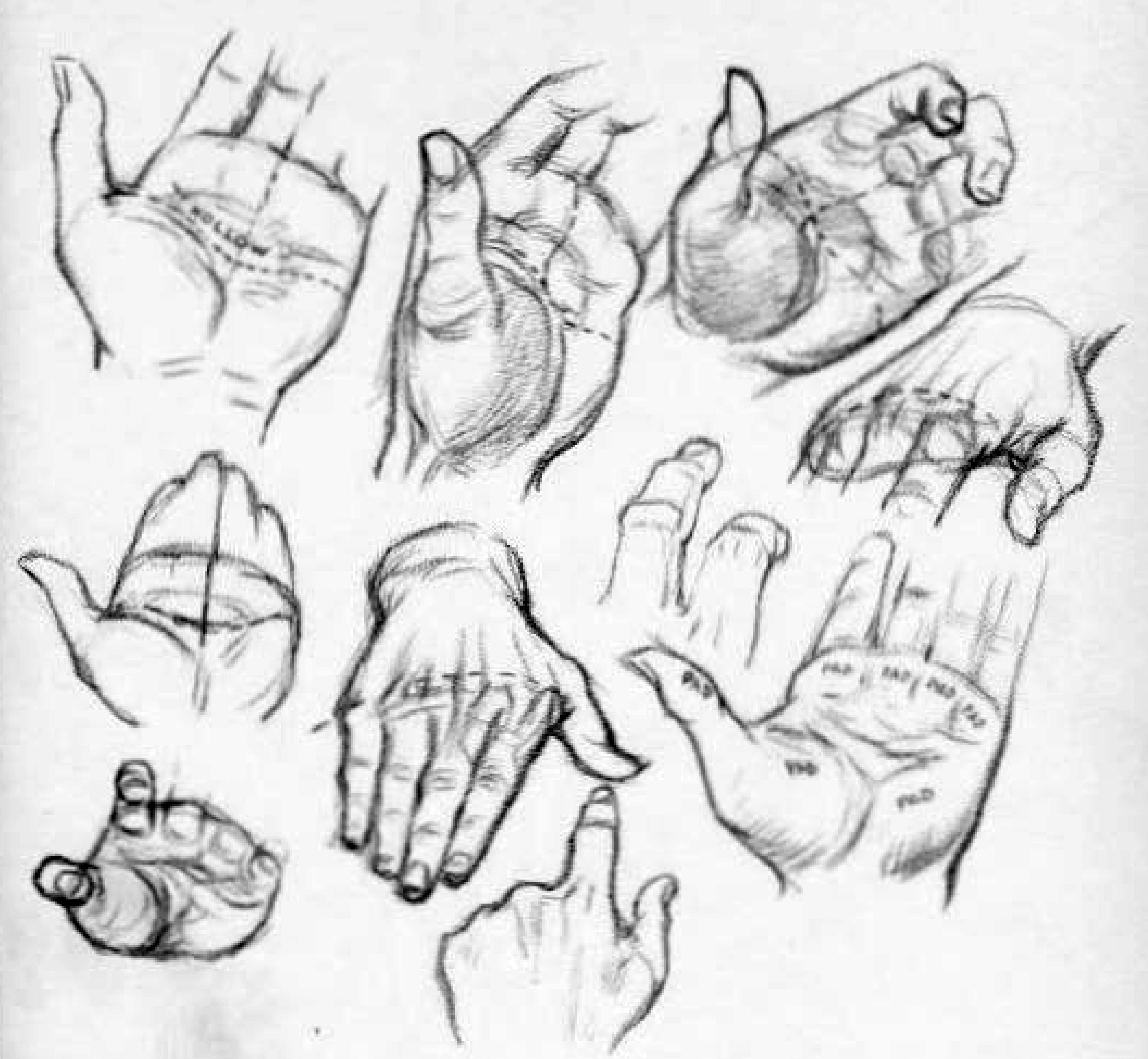 2199x2029 How To Draw Hands - Hand Drawing Reference