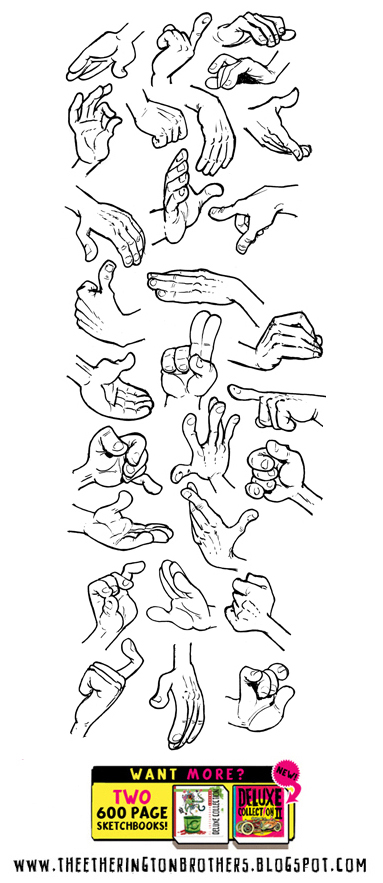 383x883 The Etherington Brothers From The Archives Hand Drawing Reference - Hand Drawing Reference