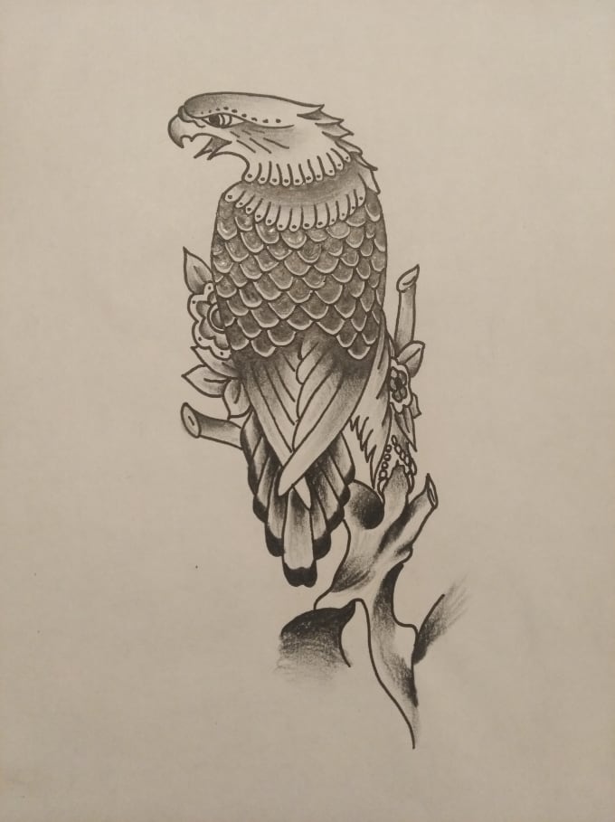 680x909 Hand Draw Custom Tattoos - Hand Drawing Tattoos