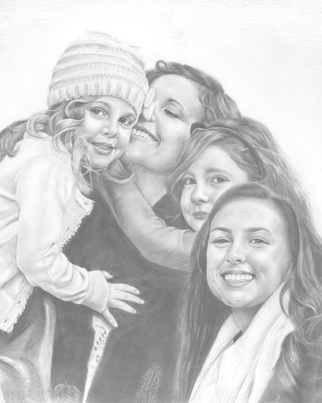 640x800 hand drawn pencil sketch from photos - Hand Drawn Drawings