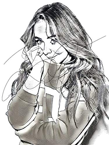 375x500 sabrina carpenter sketch drawing print poster hand - Hand Drawn Drawings