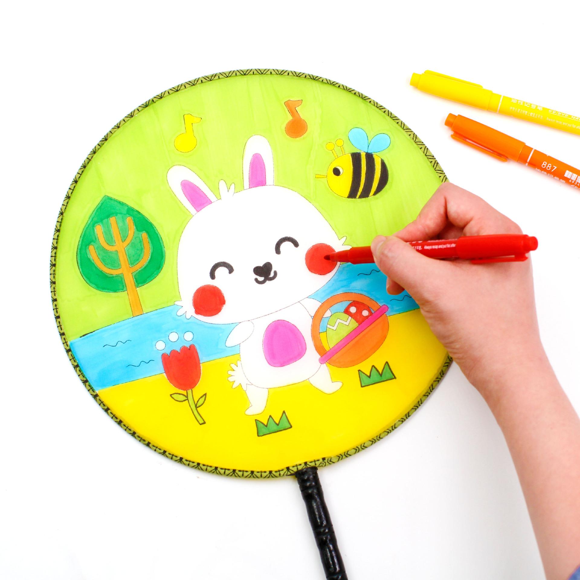 Hand Fan Drawing At PaintingValley.com | Explore Collection Of Hand Fan ...