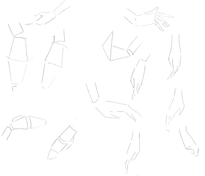 718x618 How To Draw A Fashion Figure In A Few Simple Steps Step - Hand Figure Drawing