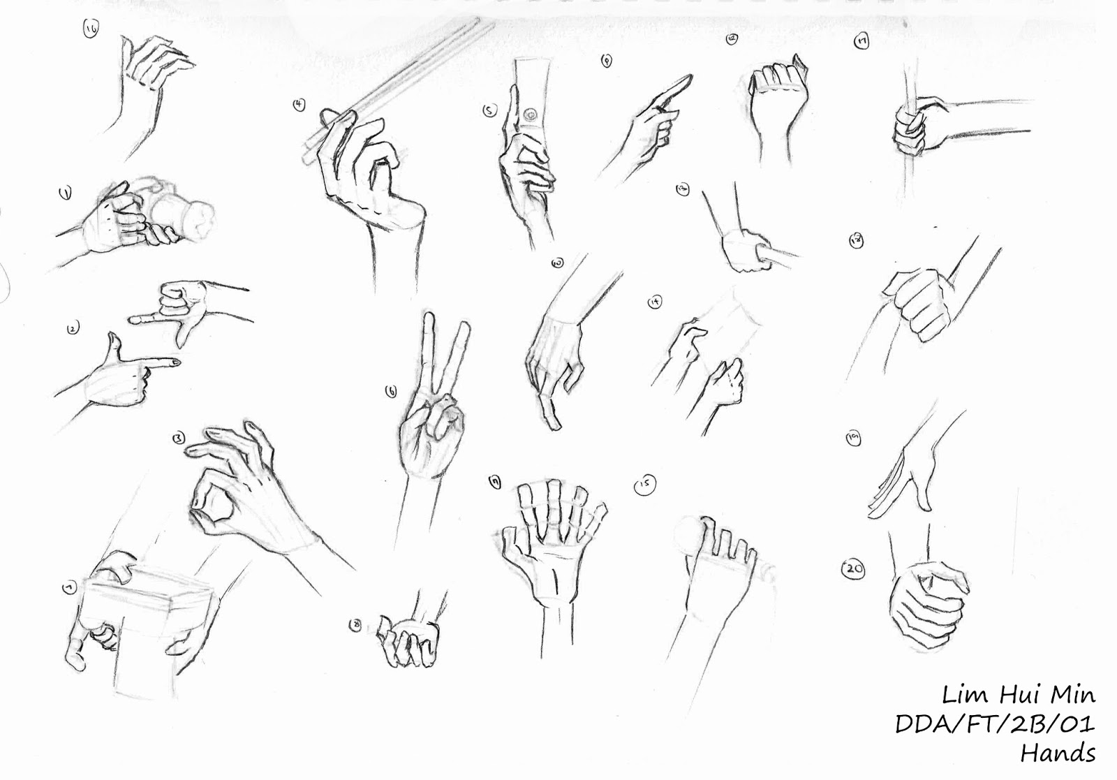 1600x1117 lim hui min portfolio figure drawing hand gesture - Hand Figure Drawing