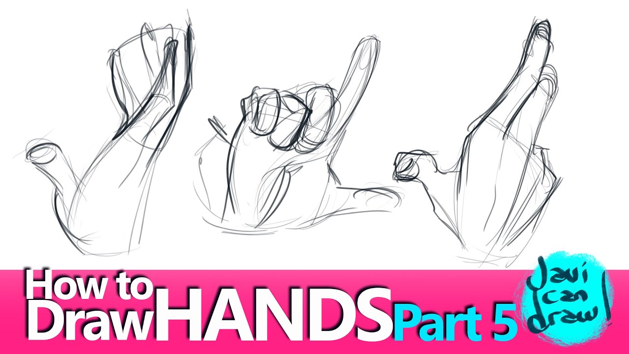 1280x720 Drawing Hands With Gesture - Hand Gestures Drawing