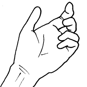 300x300 George's Way - Hand Grabbing Drawing
