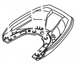 300x286 yamaha oem hand grip waverunner ex deluxe sport - Hand Grip Drawing