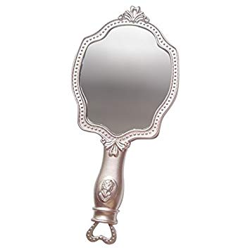 355x355 Sodial Girls Cosmetic Vintage Vanity Mirror Princess Mini Make Up - Hand Held Mirror Drawing