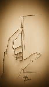 169x300 Hands Holding Book Charcoal Drawing - Hand Holding Book Drawing