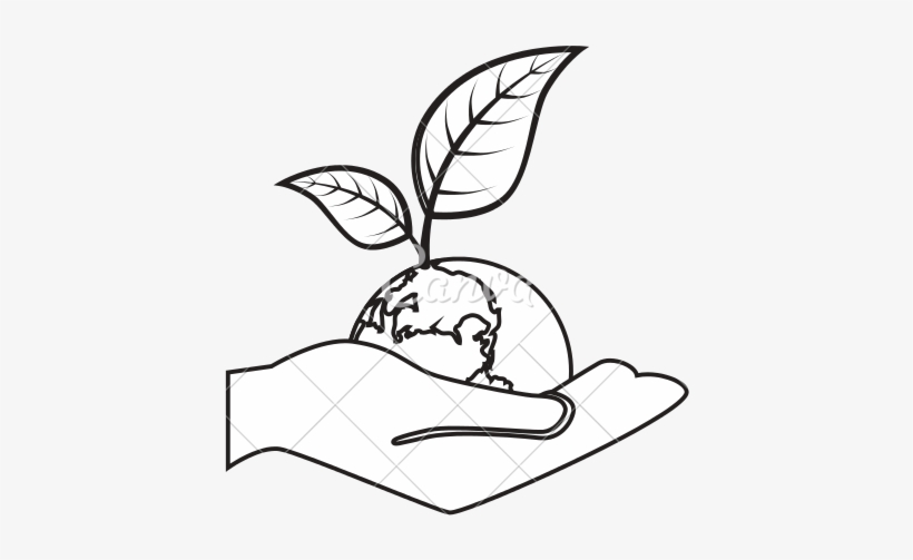 820x503 Hand Holding Book Drawing At Getdrawings - Hand Holding Earth Drawing
