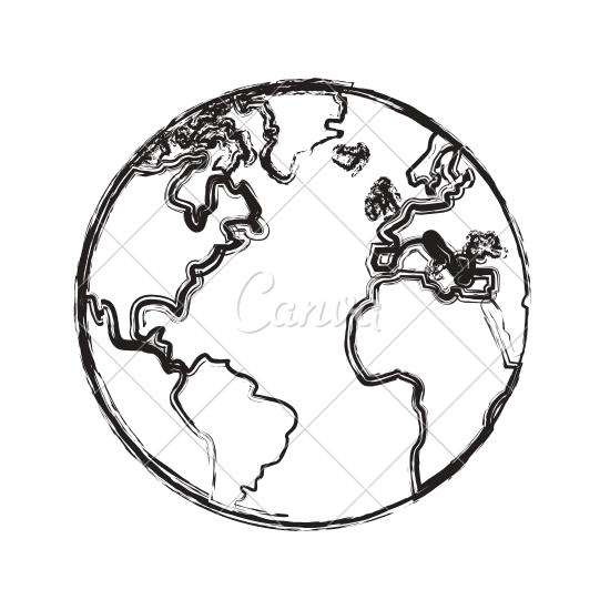 550x550 Hands Holding Earth Drawing - Hand Holding Earth Drawing