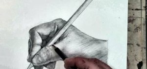 300x140 How To Sketch A Human Hand Holding A Pencil Drawing Drawing - Hand Holding Pencil Drawing