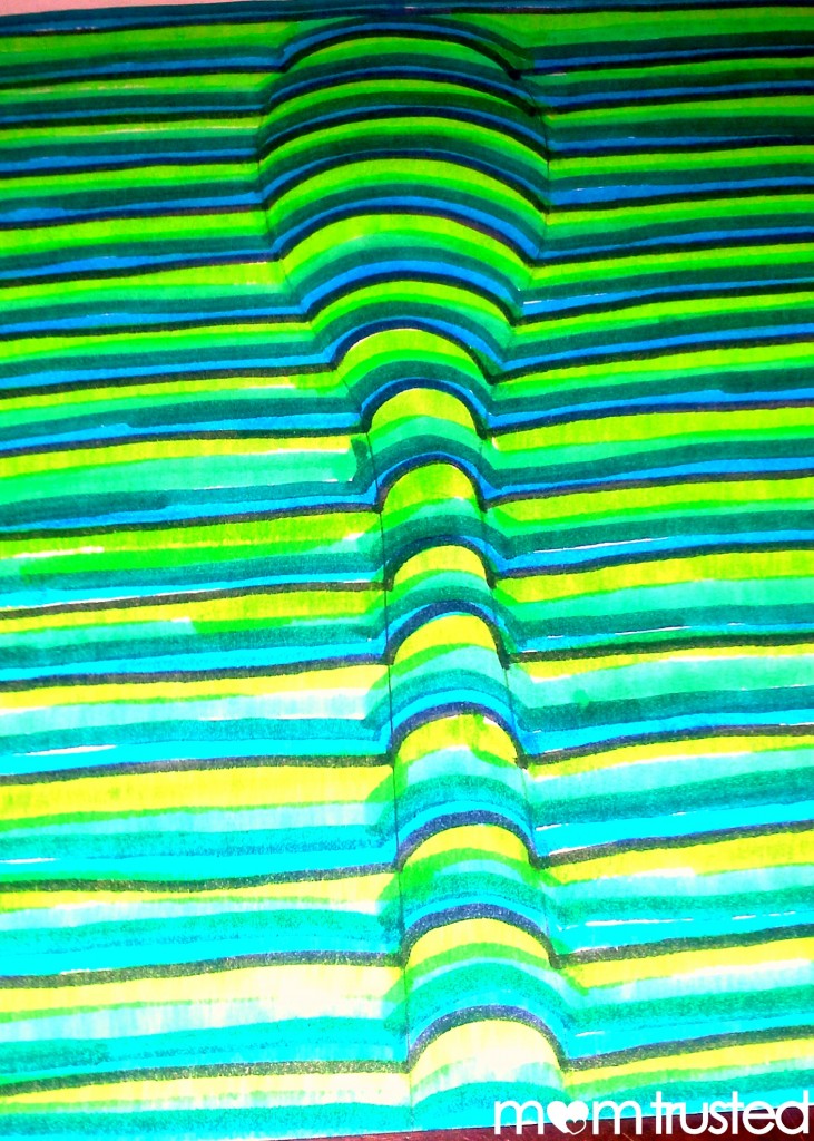 731x1024 How To Draw Your Hand In With Simple Optical Illusions - Hand Illusion Drawing