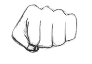 300x209 Drawing Hands Drawing And Coloring - Hand In Hand Drawing