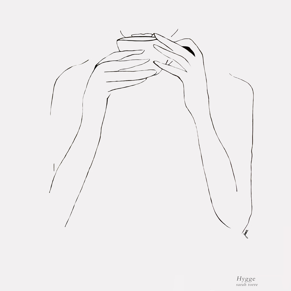 1000x1000 Fine Line Drawing Sarah Torre - Hand Line Drawing