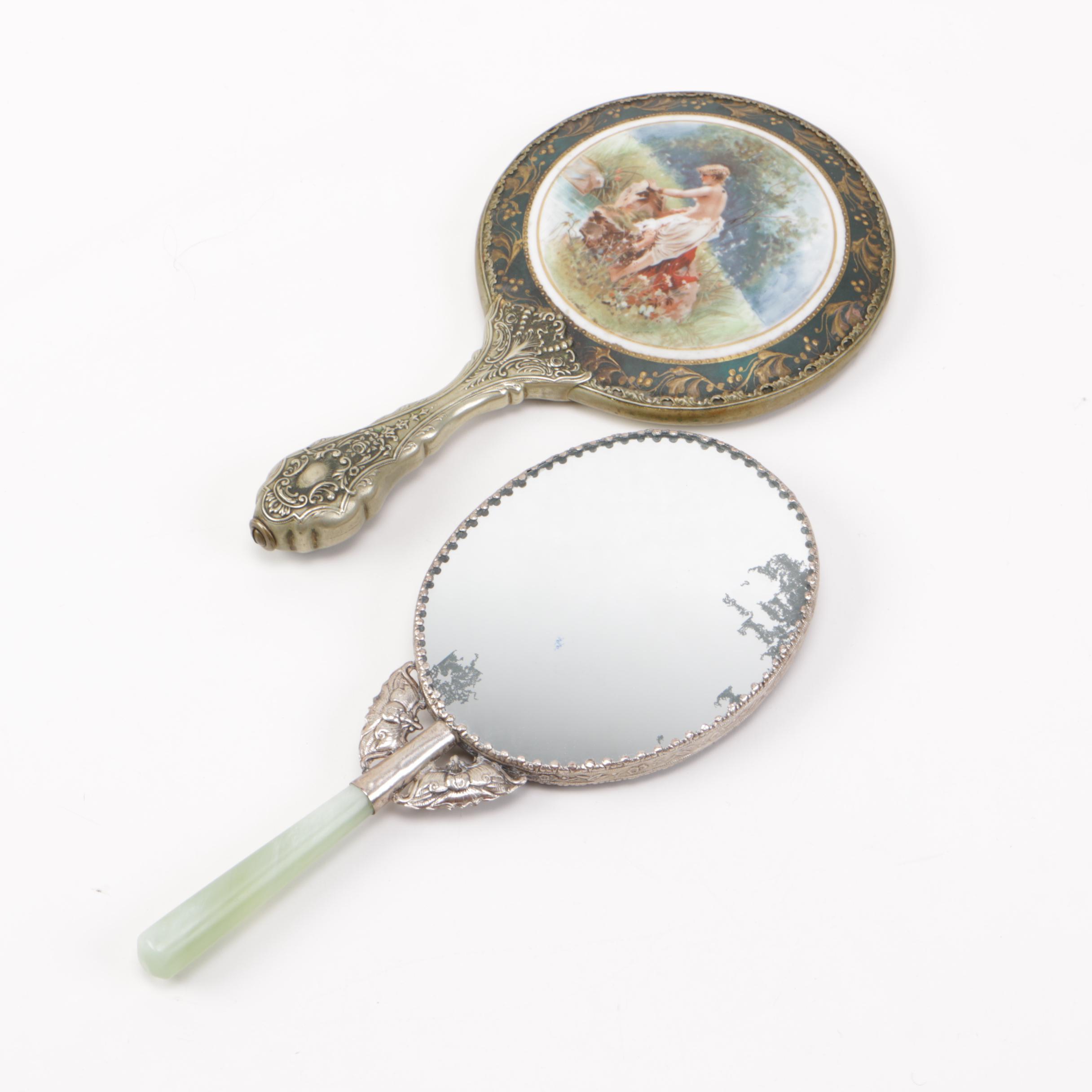 2432x2432 ornate hand mirror drawing vintage hand vintage hand yhome forum - Hand Mirror Drawing