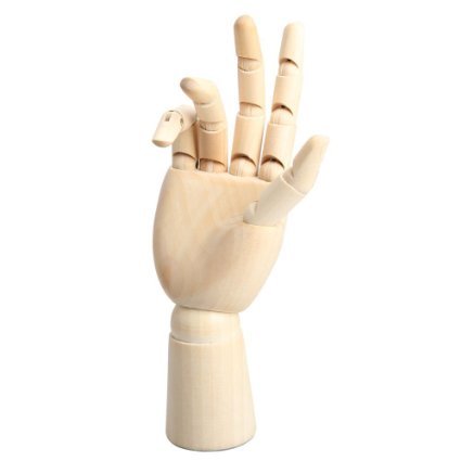 425x425 Mannequin Hand - Hand Model For Drawing