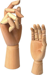 189x300 artist wooden right hand model manikin articulated figures drawing - Hand Model For Drawing