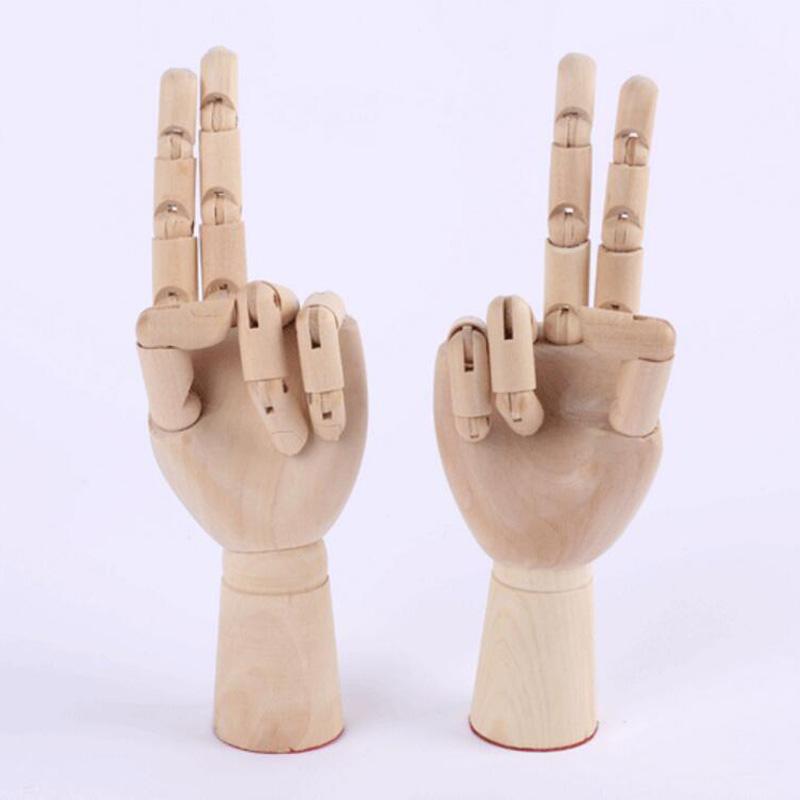 800x800 Tall Wooden Hand Drawing Sketch Mannequin Model Wooden - Hand Model For Drawing