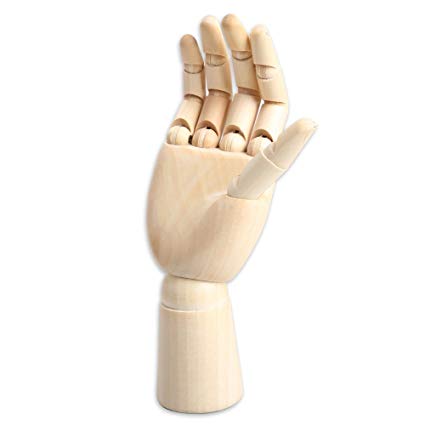 425x425 art mannequin, yookat wood art mannequin hand model - Hand Model For Drawing