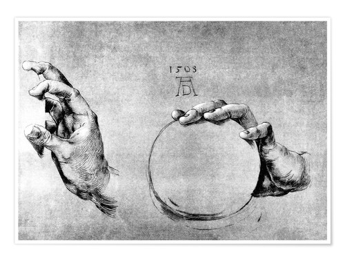 500x378 Hands Of God The Father Posters And Prints - Hand Of God Drawing