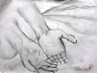 375x282 In The Hands Of God Drawing - Hand Of God Drawing