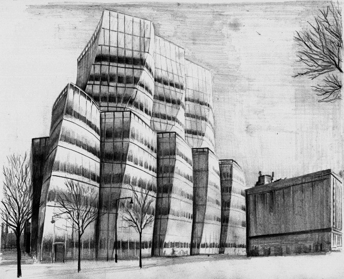 670x543 Free Hand Perspective Drawings - Hand Perspective Drawing