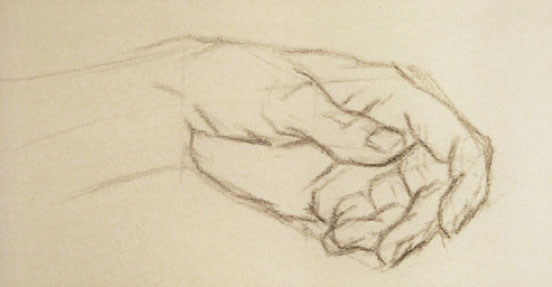 552x287 Drawing Anatomy Lesson How To Draw Hands - Hand Perspective Drawing