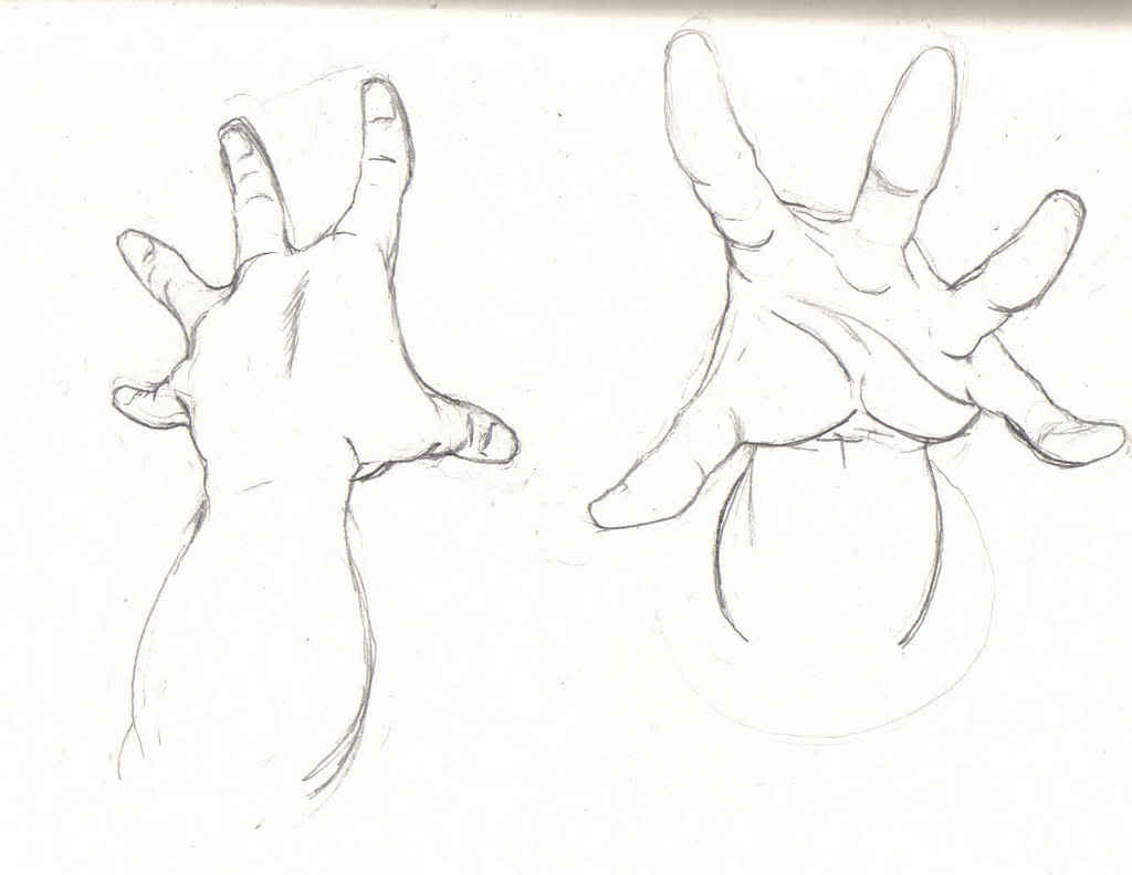Collection Of 'reaching Hand Drawing' Download More Than - Hand R...
