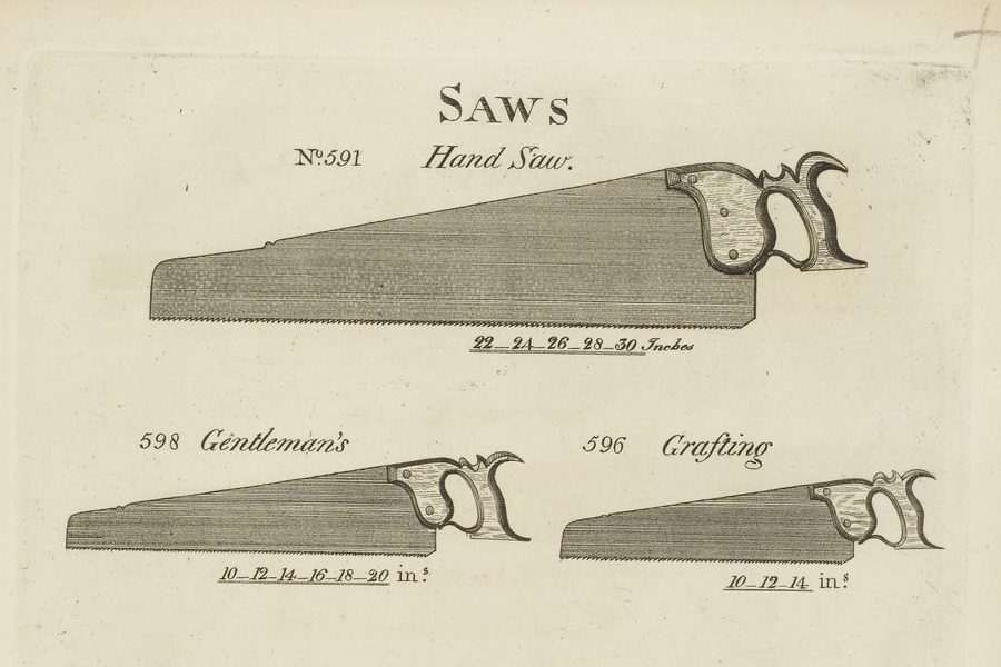 900x600 making sense of hand saws bob rozaieski - Hand Saw Drawing