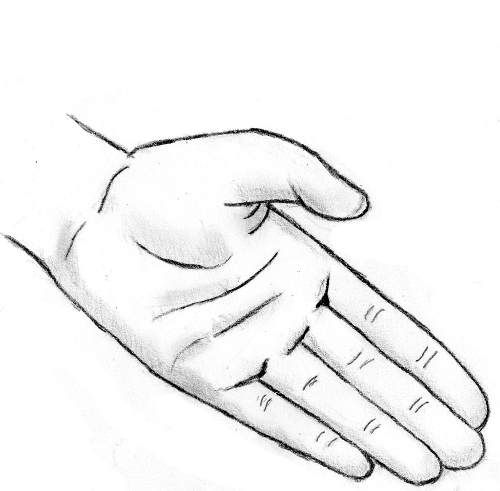 1024x1005 Simple Hand Drawings - Hand Simple Drawing