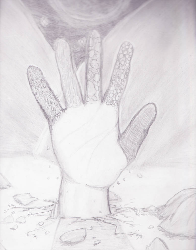 791x1010 Hand Texture Project - Hand Texture Drawing