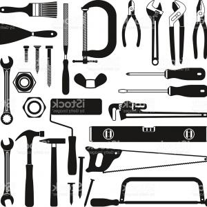 300x300 Drawing Painting Tools Vector Illustration Art Arenawp - Hand Tools Drawing