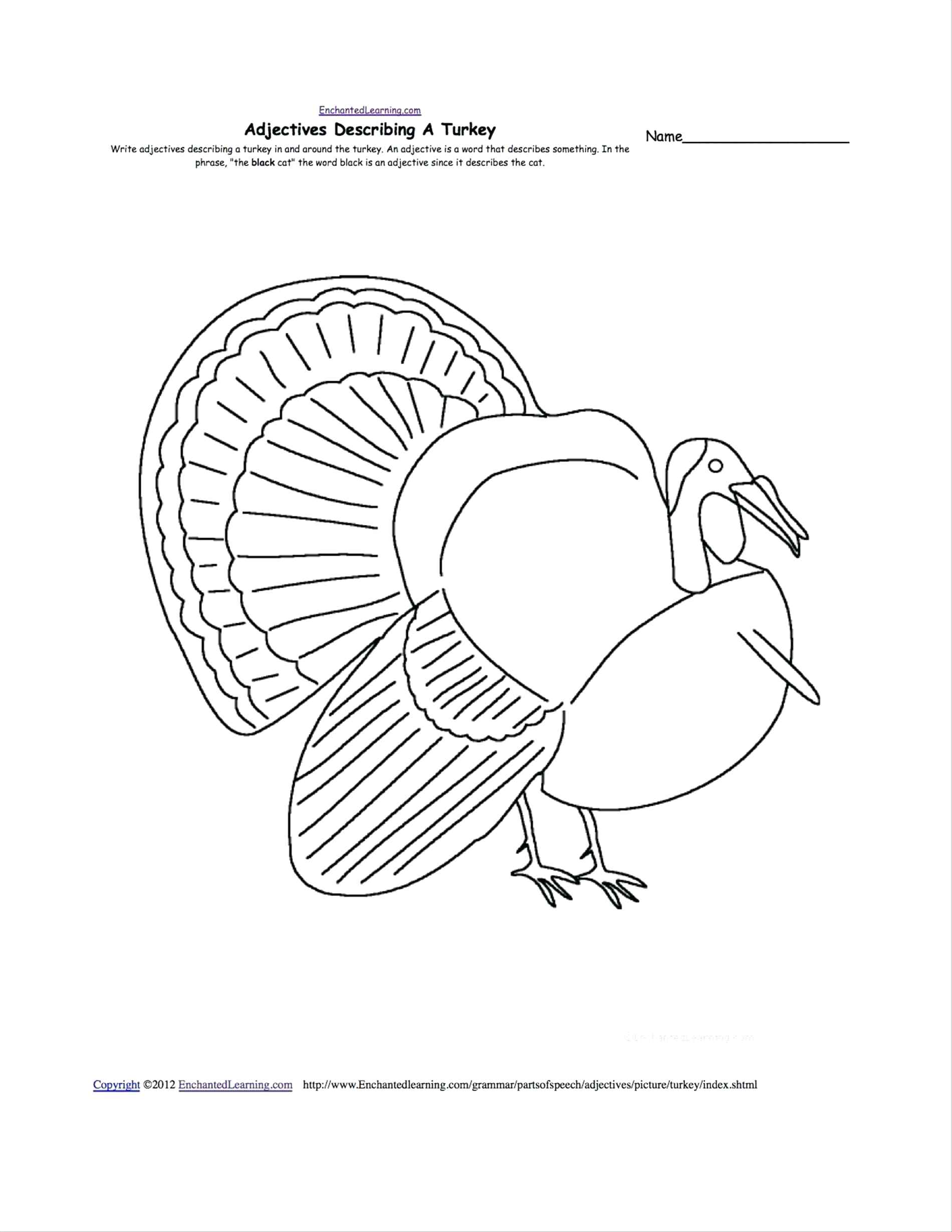 1900x2457 Template Turkey Drawing Template Modest Thankful Craft Top Design - Hand Turkey Drawing Template