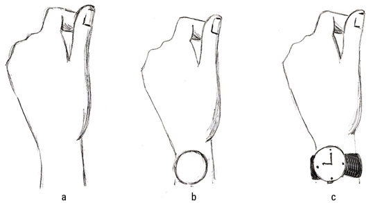 535x293 how to draw fashionable jewelry and watches - Hand Watch Drawing