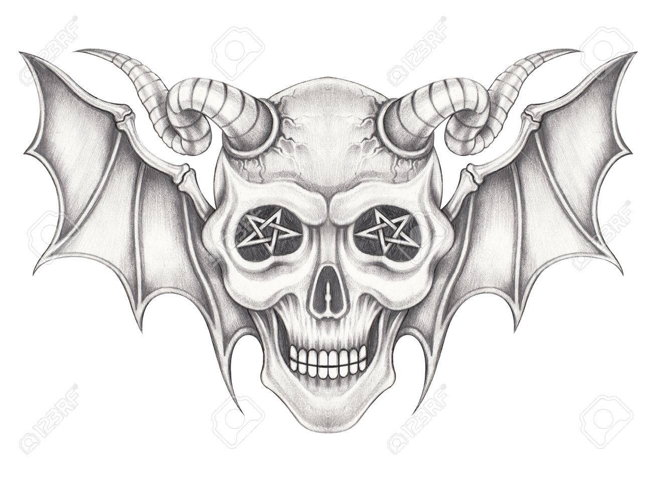 Hand With Pencil Drawing