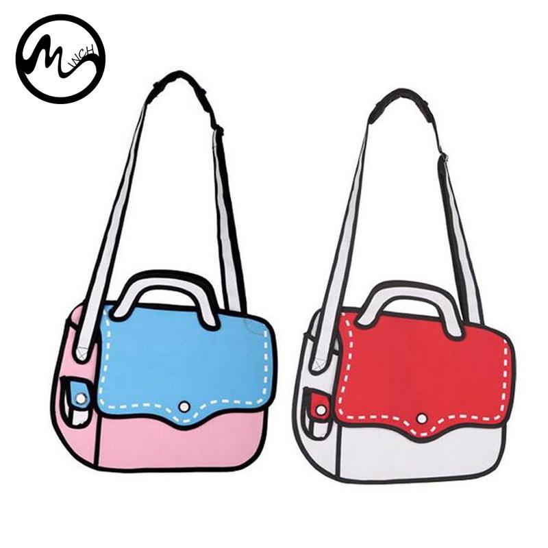 800x800 minch drawing cartoon paper comic handbag women shoulder - Handbag Drawing