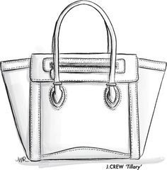 236x240  - Handbag Drawing