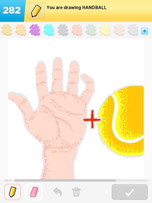 500x667 Handball Drawings - Handball Drawing
