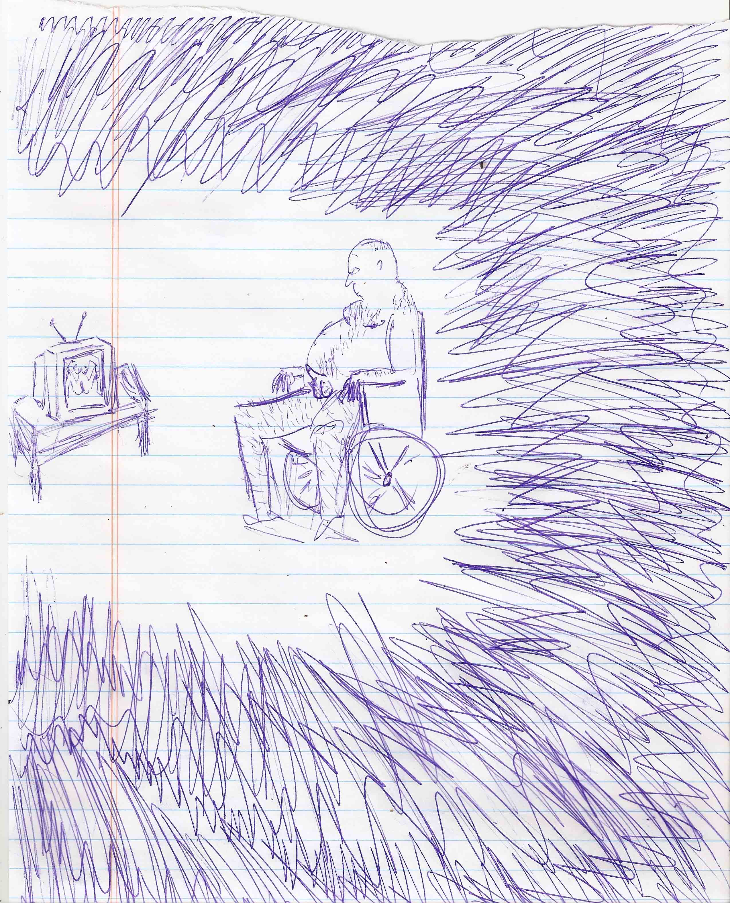 2548x3152 tv daily dirty drawing - Handicap Drawing