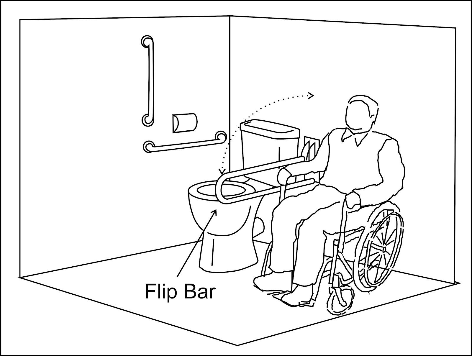 1600x1207 wheelchair drawing handicapped for free download - Handicap Drawing