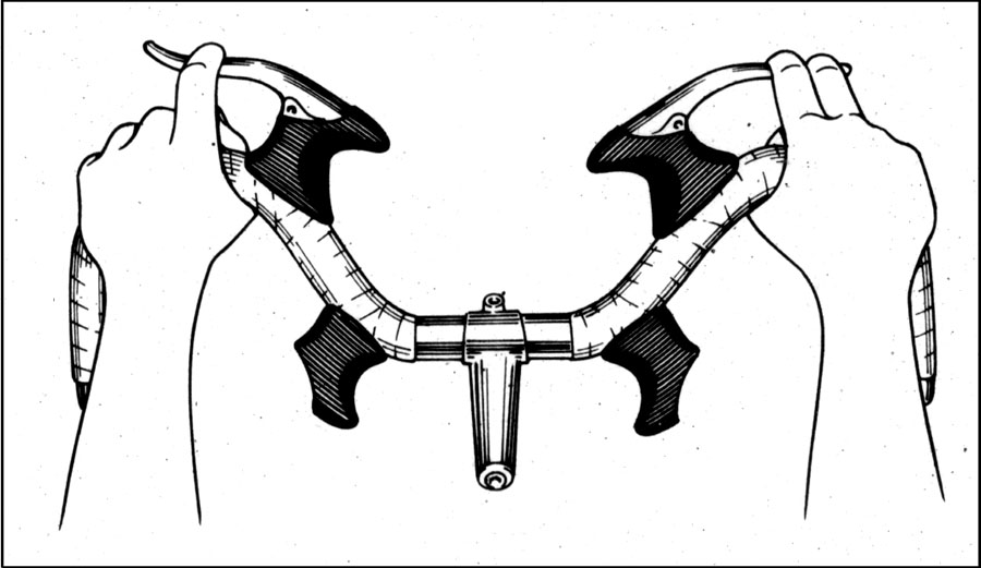 900x521 The Moustache Handlebar - Handlebar Drawing