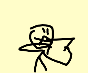 300x250 Literal Handlebar Moustache - Handlebar Moustache Drawing