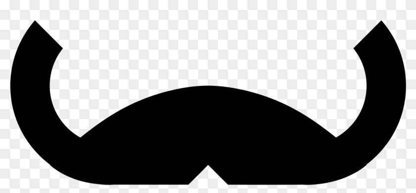 840x389 handlebar mustache clip art - Handlebar Mustache Drawing