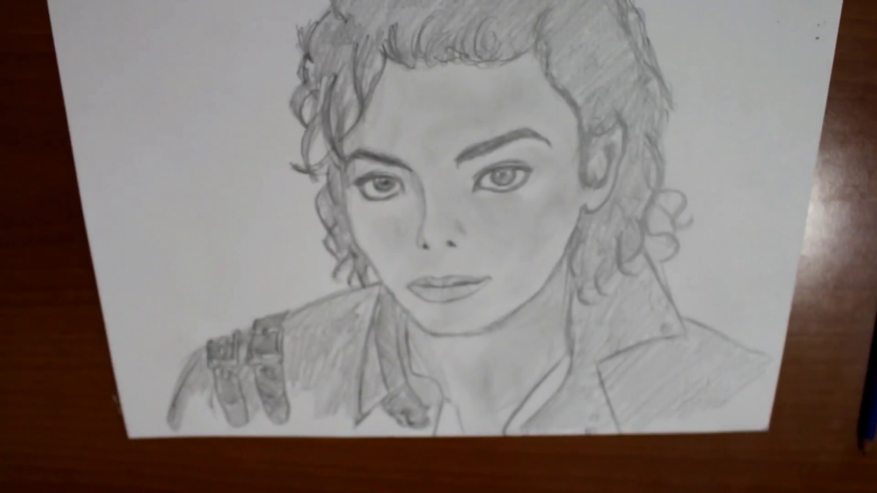 1280x720 Michael Jackson - Handmade Drawing