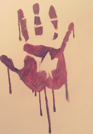 320x460 Look - Handprint Drawing